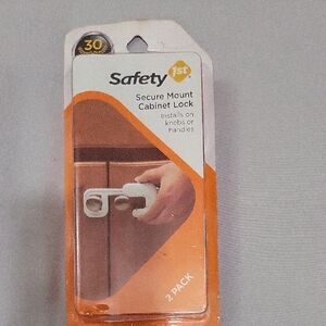 Safety 1st Secure Mount Cabinet Lock - White (2 Pack)